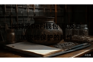 比特派DeFi钱包  以及愈加狡饰保护的脾性